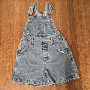 Guess Blue Jean Overalls